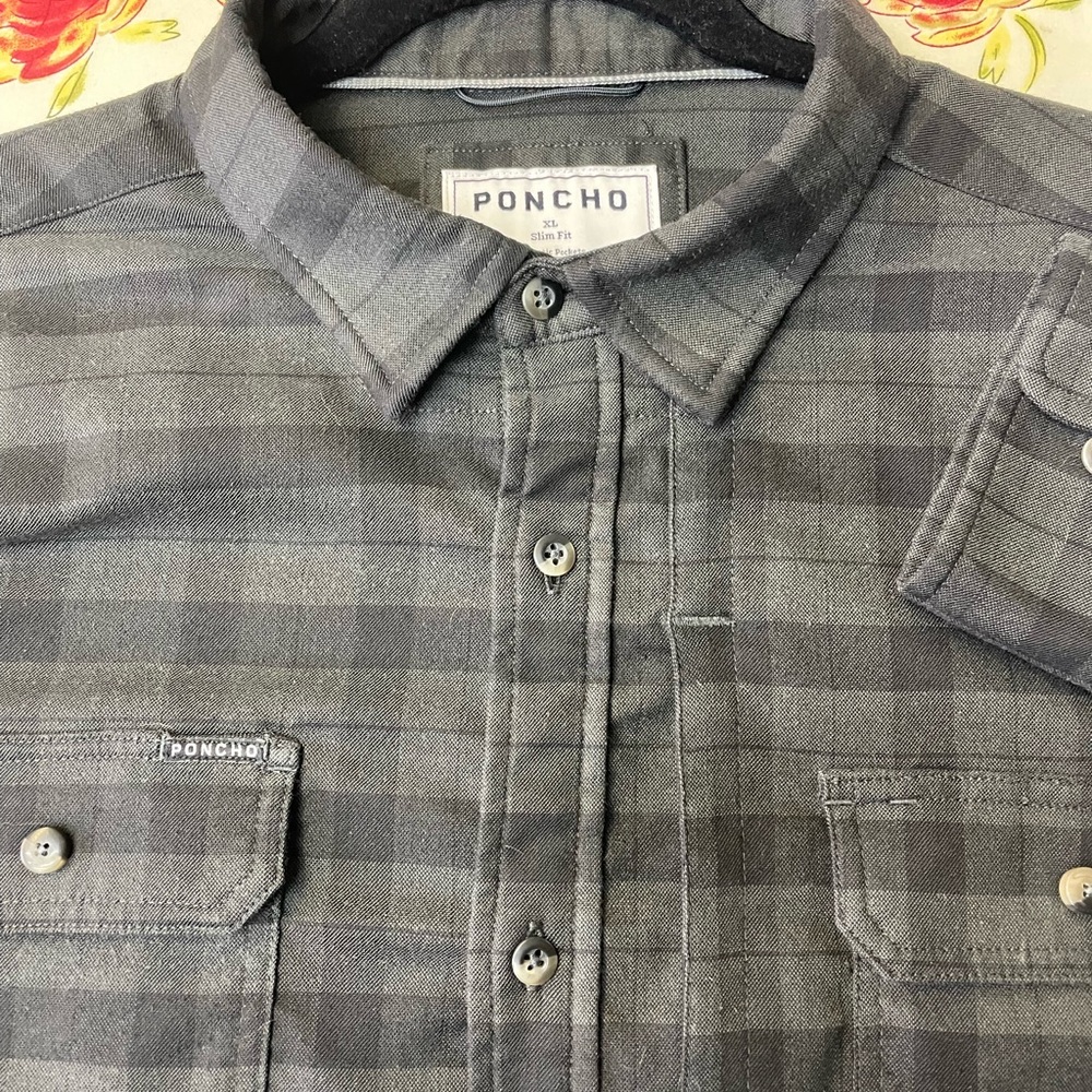 Poncho The Black Canyon XL slim shirt